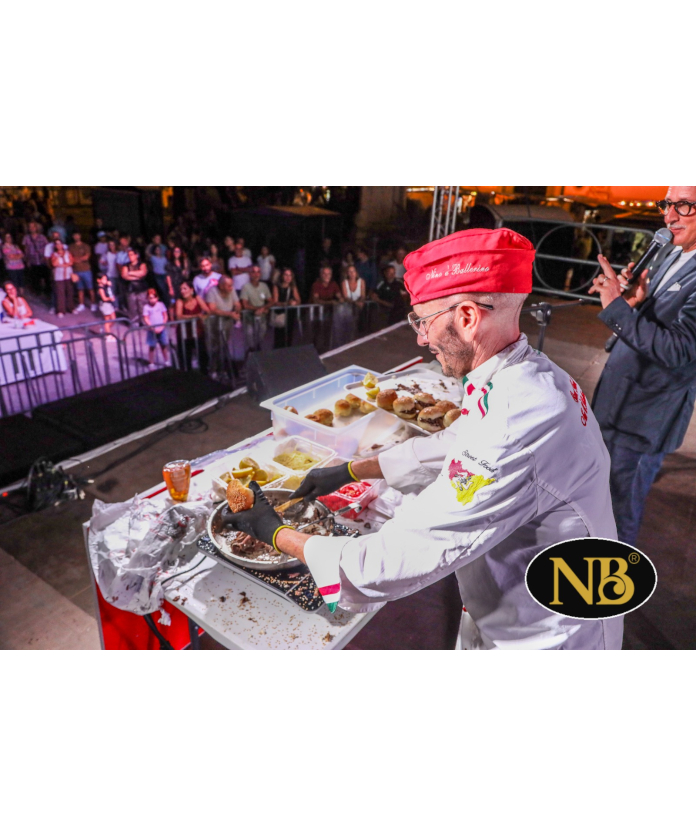 Festival dei sapori della tradizione - Grande Successo di Nino u' Ballerino durante il suo Showcooking del 4 settembre a Monreale.